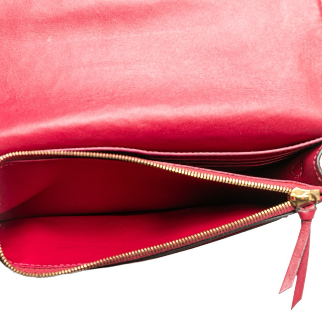 Louis Vuitton Monogram Flore Wallet On Chain - 4