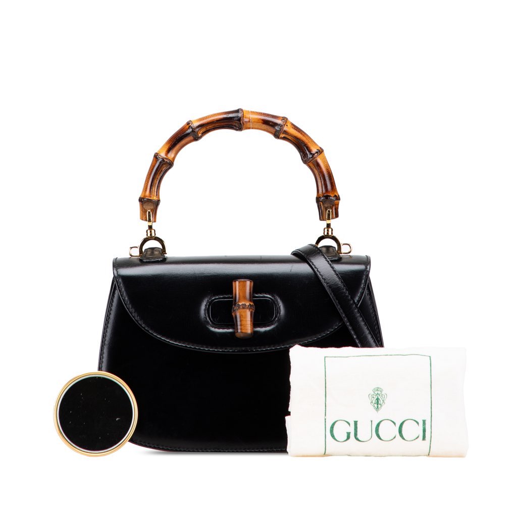 Gucci Calfskin Bamboo Night - Image 12