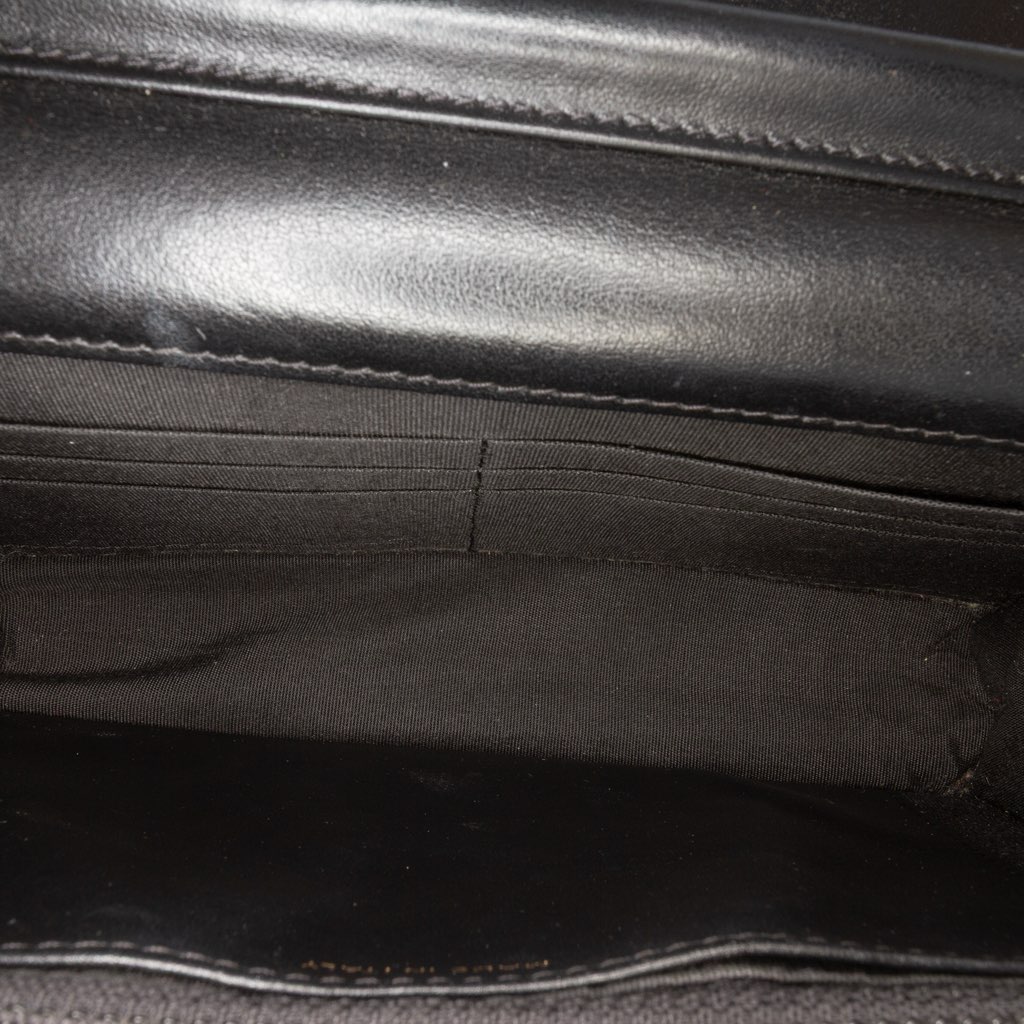 Chanel Lambskin Studded Diamond Stitch Wallet On Chain - 4