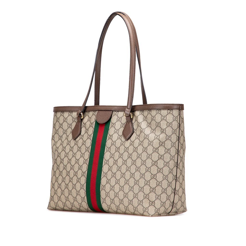 Gucci Medium GG Supreme Ophidia Tote - 2