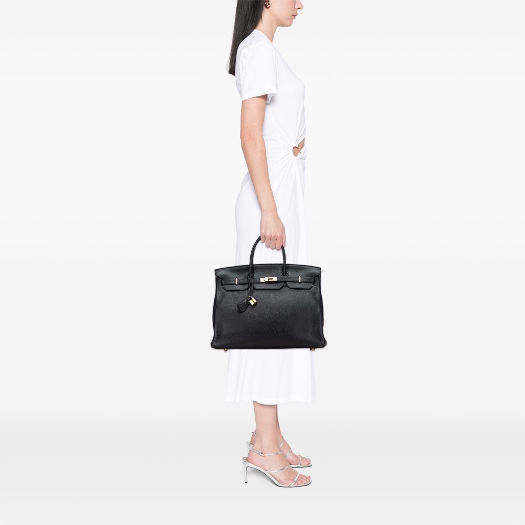 Hermès Clemence Birkin Retourne 40 - Image 12