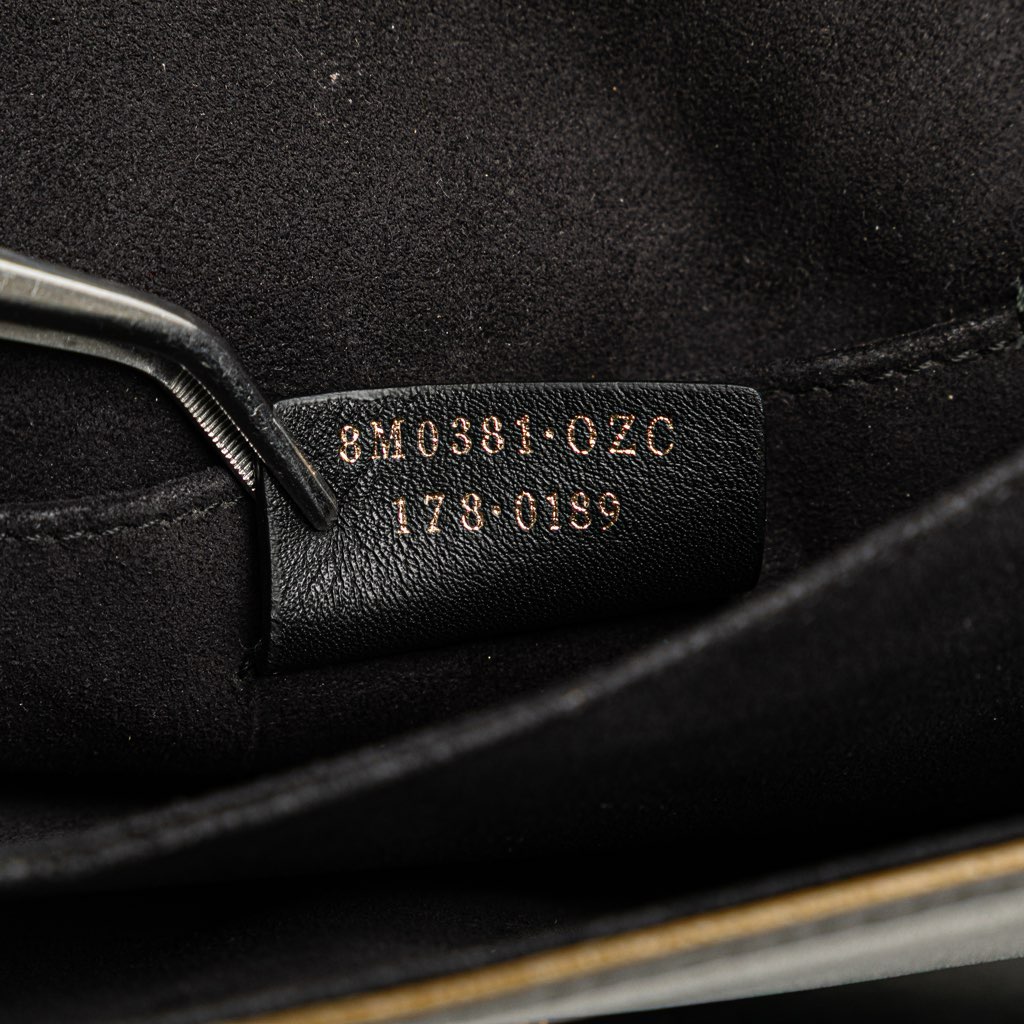 Fendi Small Scalloped Leather Kan I Crossbody - Detail 1