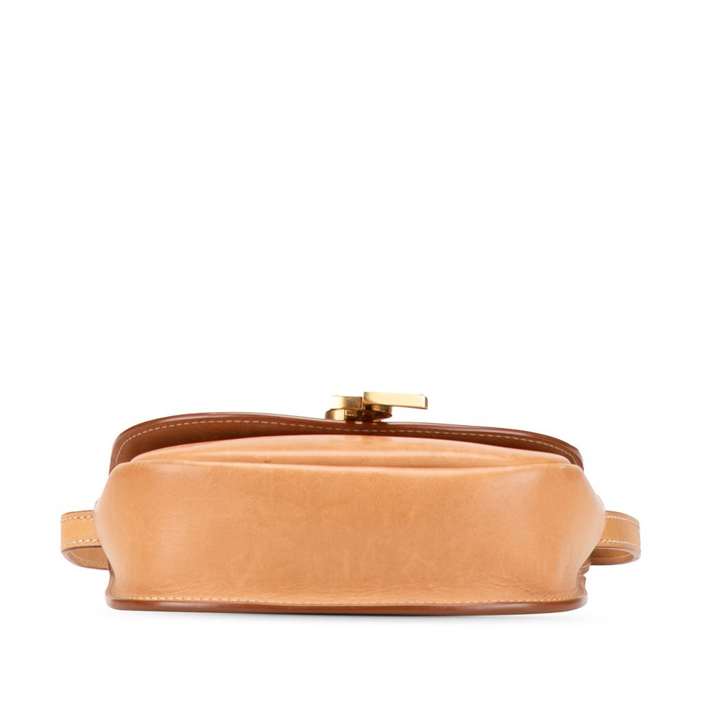 Saint Laurent Small Calfskin and Canvas Kaia Crossbody - Image 6