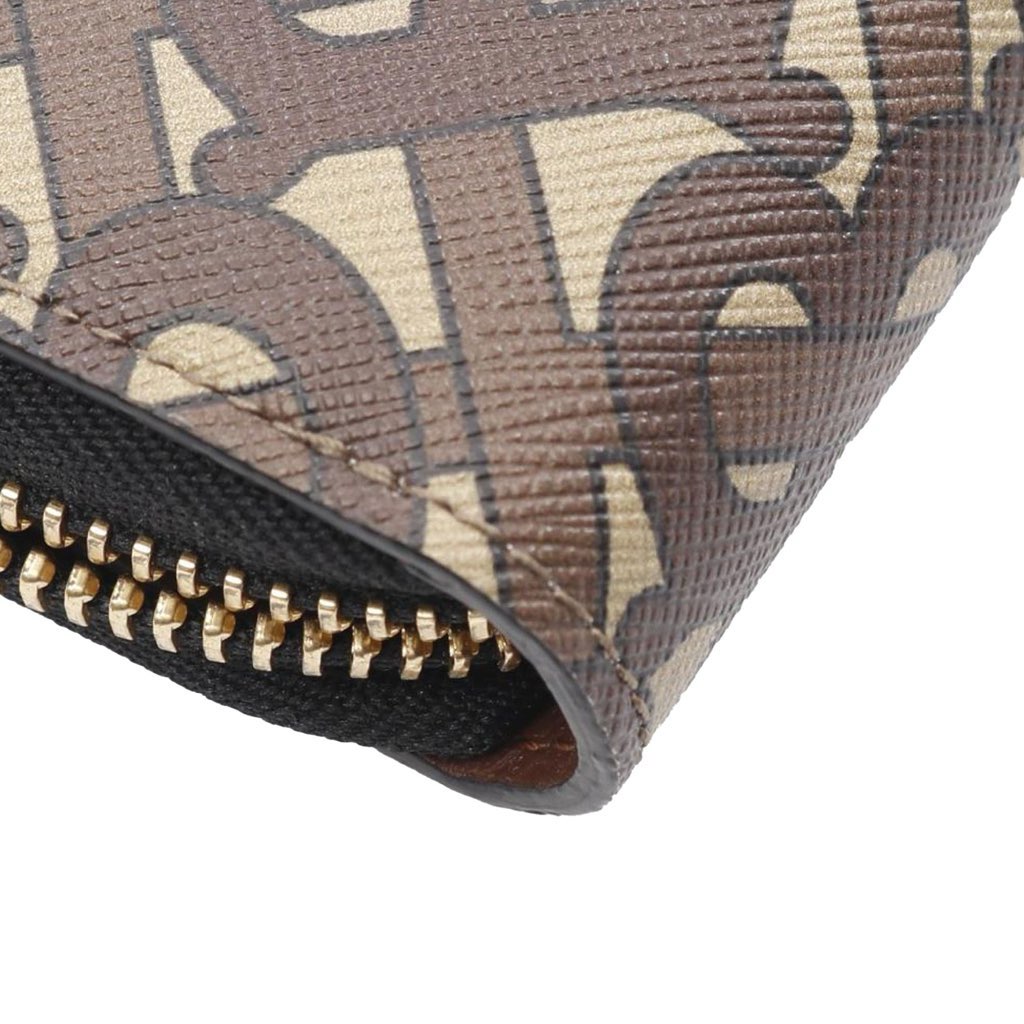 Burberry TB Monogram Coated Canvas Clutch - Image 11
