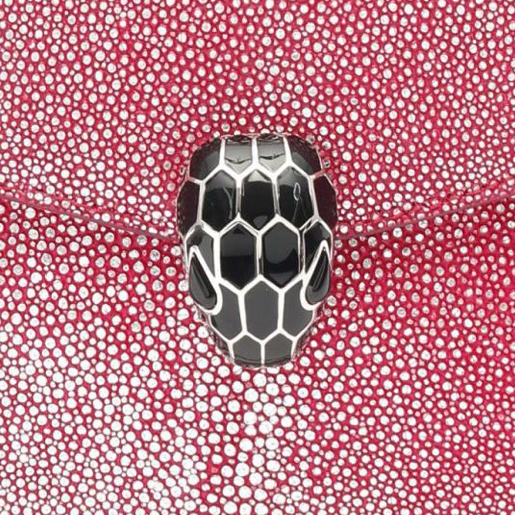 Bvlgari Galuchat and Calfskin Serpenti Forever Crossbody - Side view