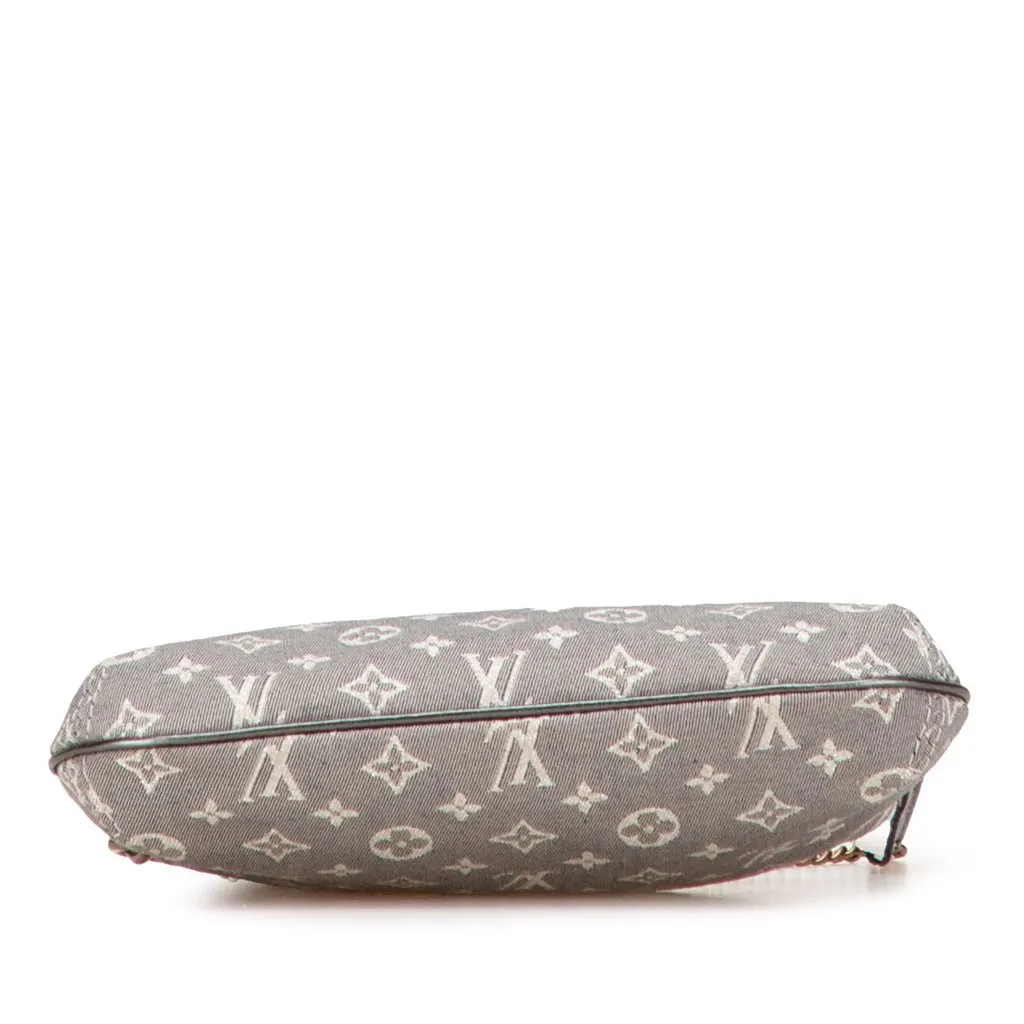 Louis Vuitton Mini Monogram Idylle Pochette Accessoires Grey Canvas Good - Inside View