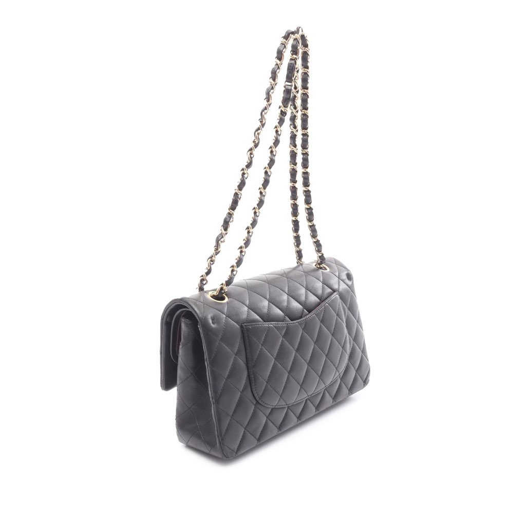 Chanel Medium Classic Lambskin Double Flap - 2