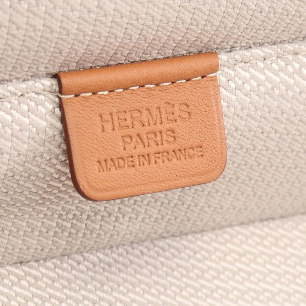 Hermès Toile H and Taurillon Regate RMS Cabin Suitcase Black Canvas Good - Inside View