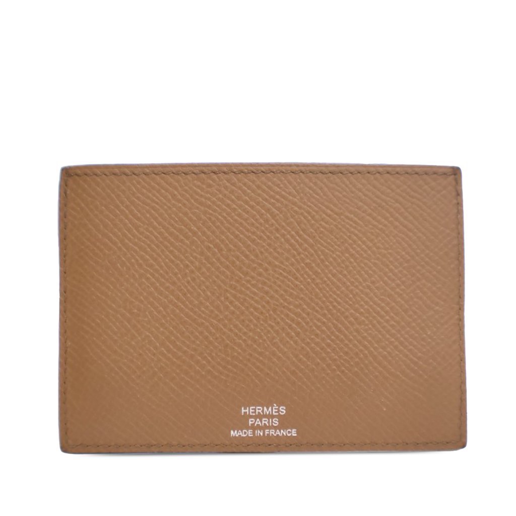 Hermès Chevre Mysore and Epsom Les Petits Chevaux Card Holder - 3