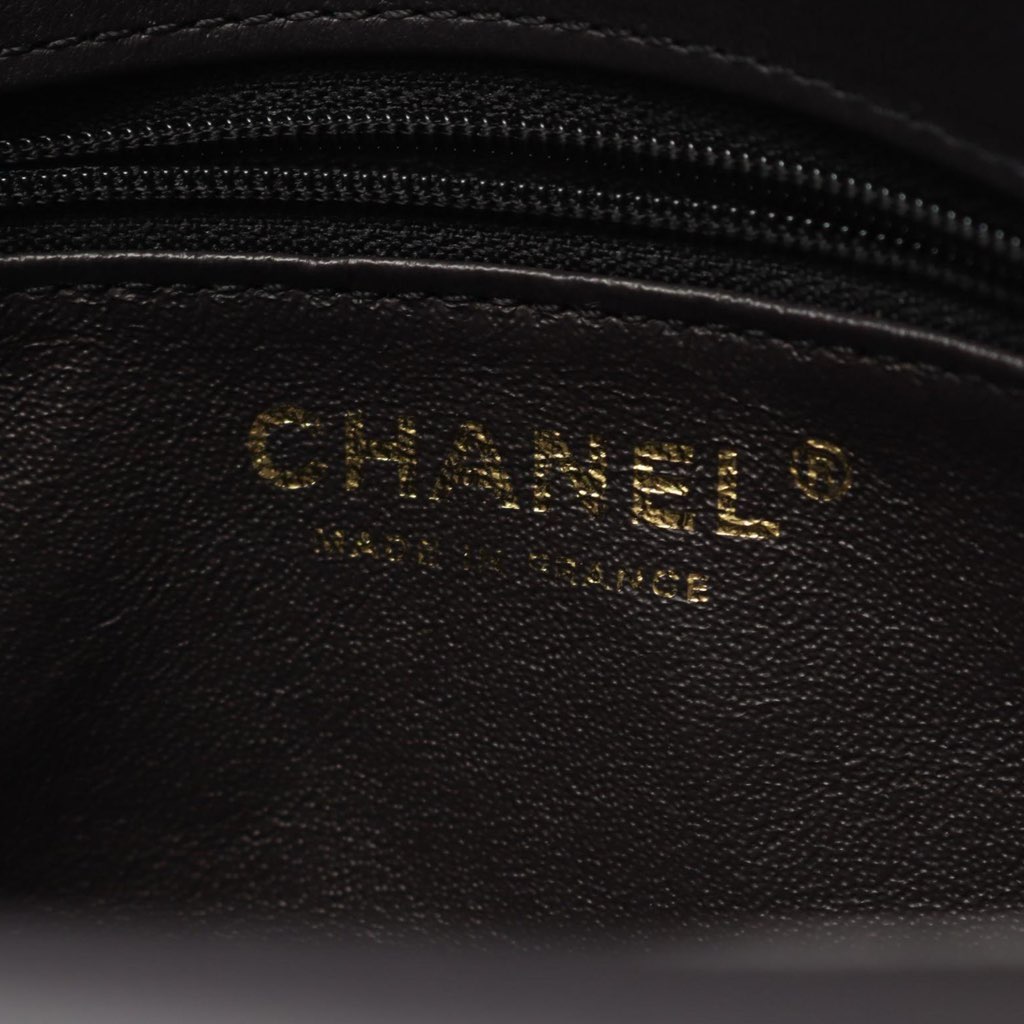 Chanel Small Quilted Tweed CC Chic Double Flap - Side view