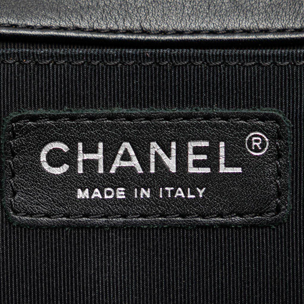 Chanel Old Medium Quilted Lambskin Boy Flap - 5