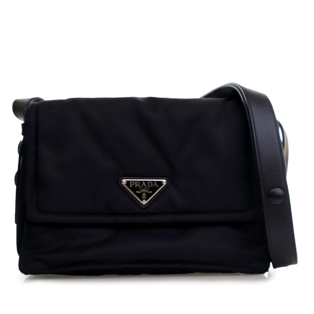 Prada Small Re Nylon Padded Traveller Shoulder Bag