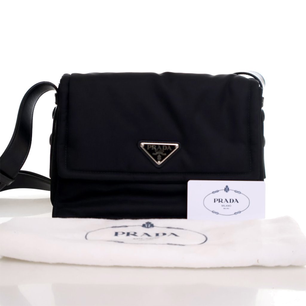 Prada Small Re Nylon Padded Traveller Shoulder Bag - Image 15