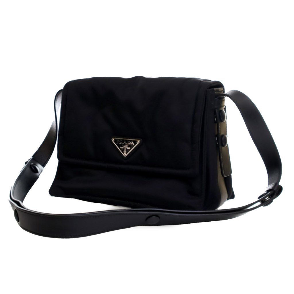 Prada Small Re Nylon Padded Traveller Shoulder Bag - Image 12