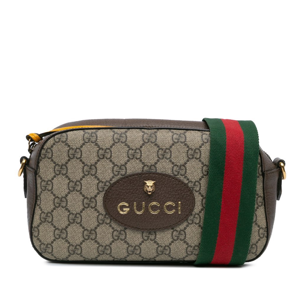 Gucci GG Supreme Web Neo Vintage Crossbody
