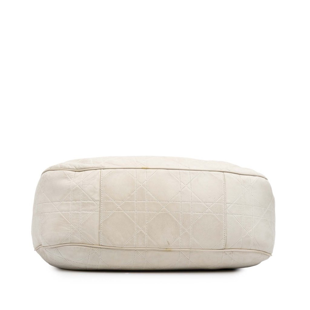 Dior Lambskin Cannage Drawstring Hobo - 3