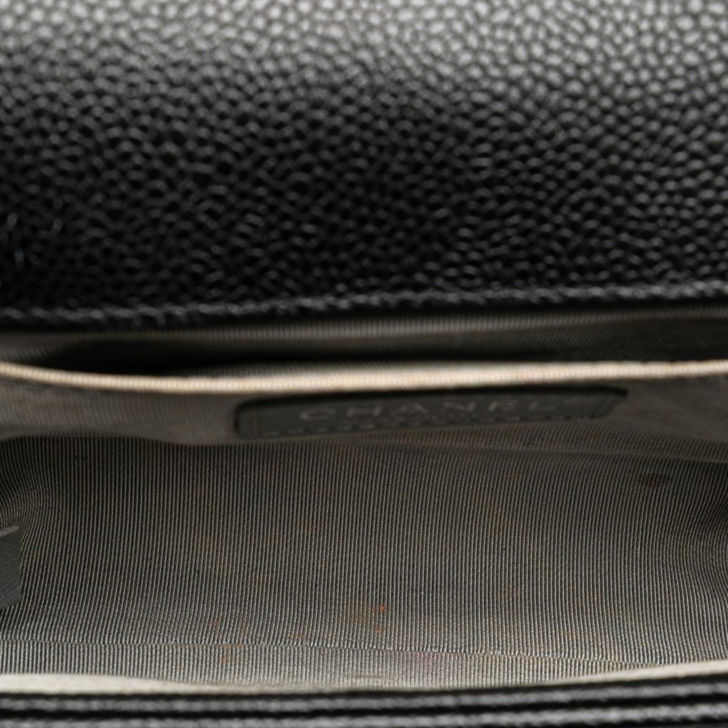 Chanel Small Quilted Caviar Boy Flap - 4