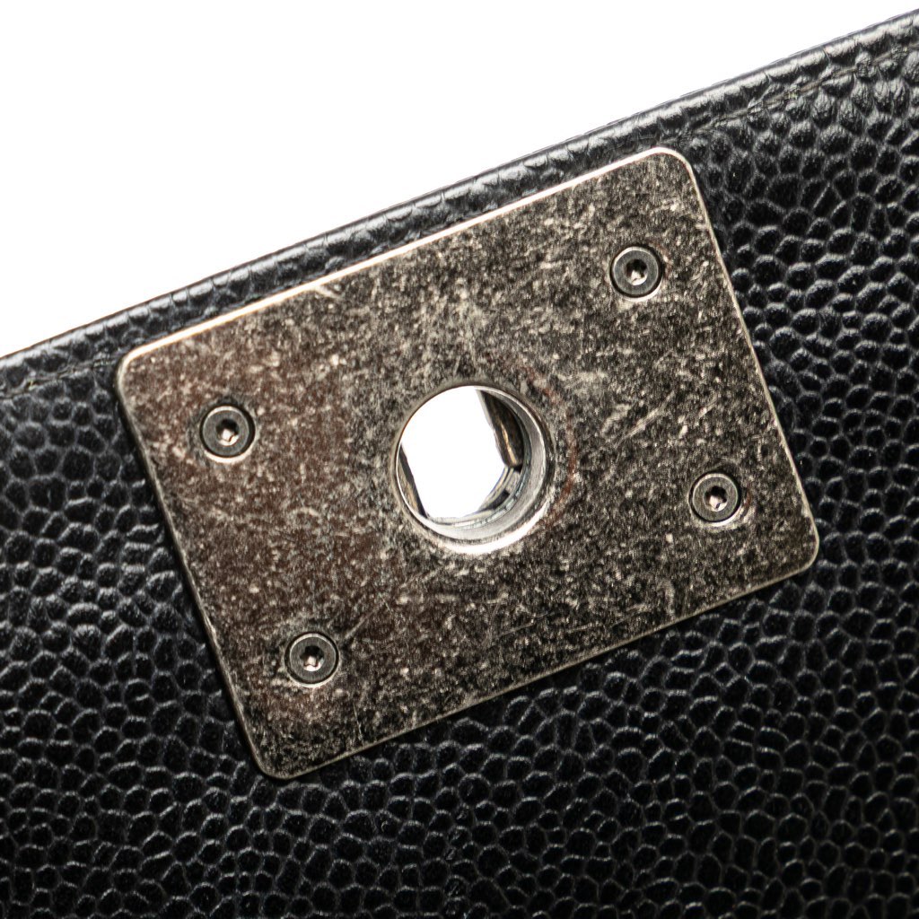 Chanel Small Quilted Caviar Boy Flap - Detail 2