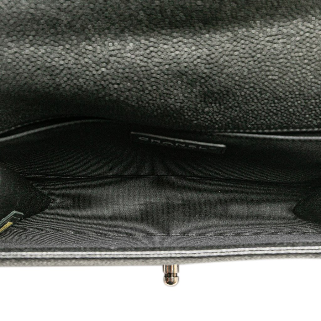 Chanel Medium Quilted Tweed Caviar Boy Flap - 4