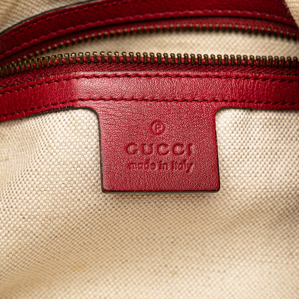 Gucci Small Grained Calfskin Miss GG Satchel - Side view