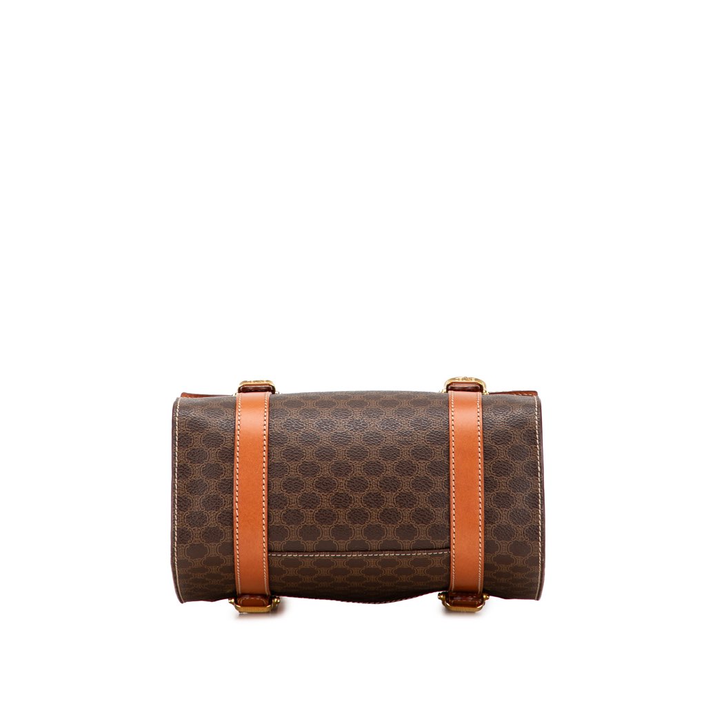 Celine Macadam Coated Canvas Triomphe Blason Handbag - Image 6