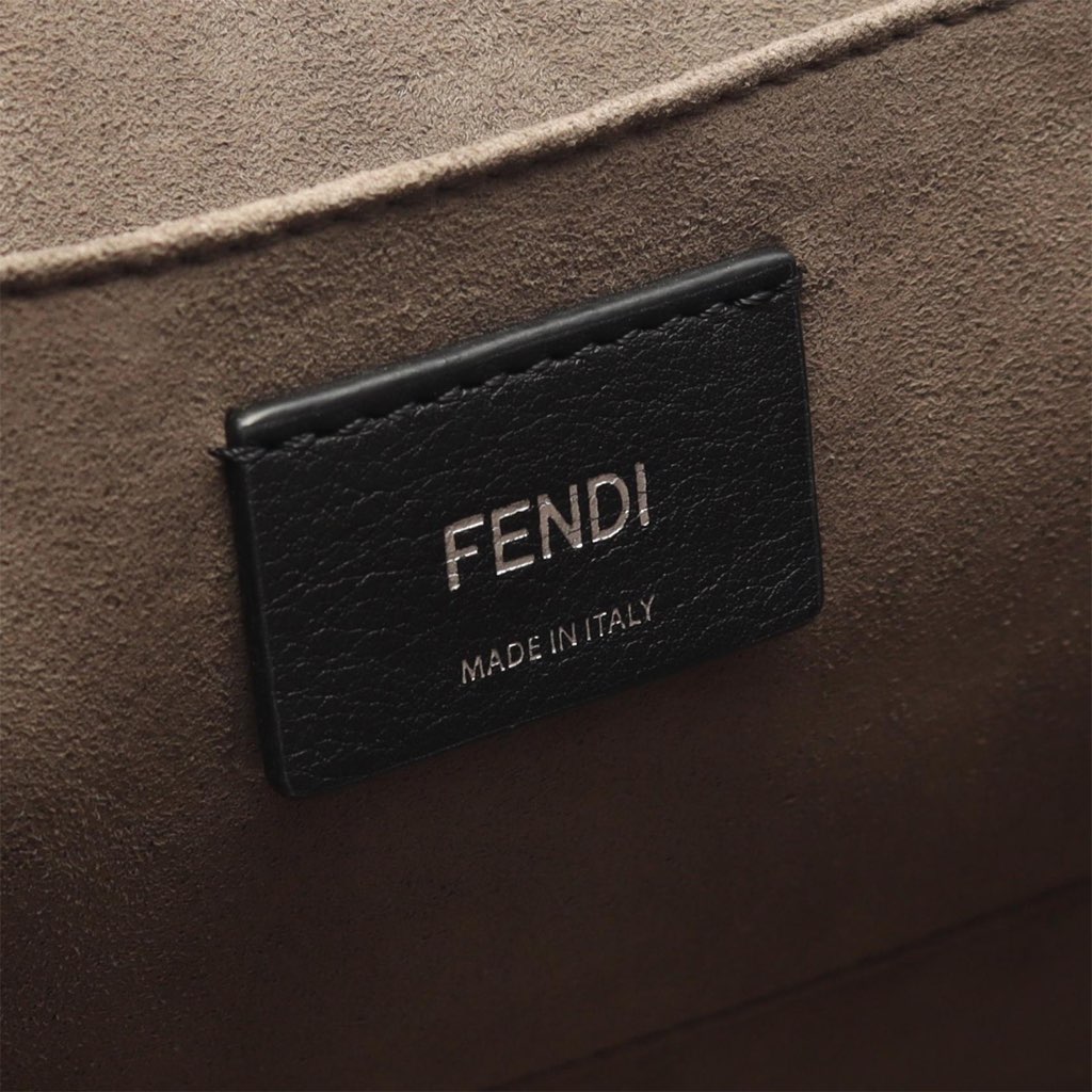 Fendi Smooth Leather Kan I F Satchel - 4