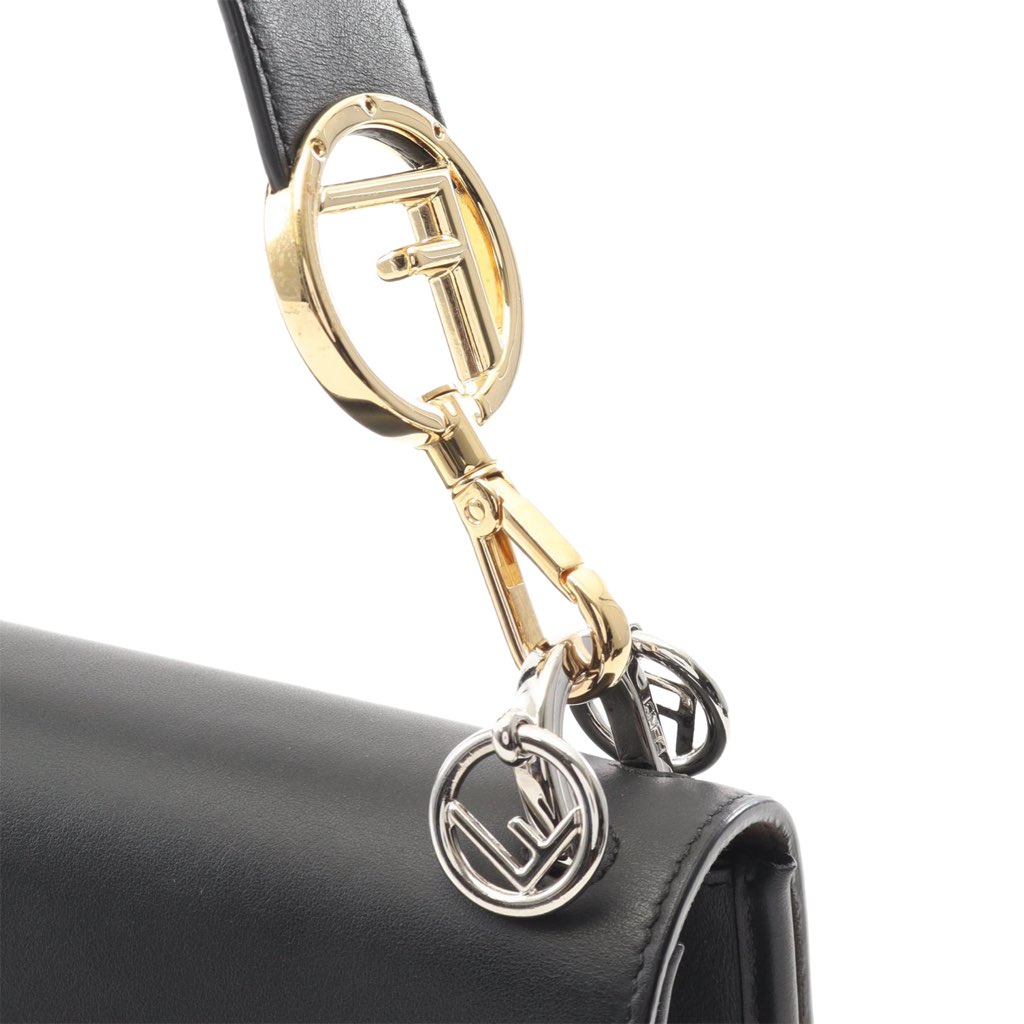 Fendi Smooth Leather Kan I F Satchel - Image 10