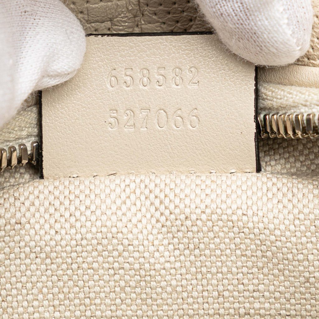 Gucci GG Embossed Perforated Leather Belt Bag - Detail 1