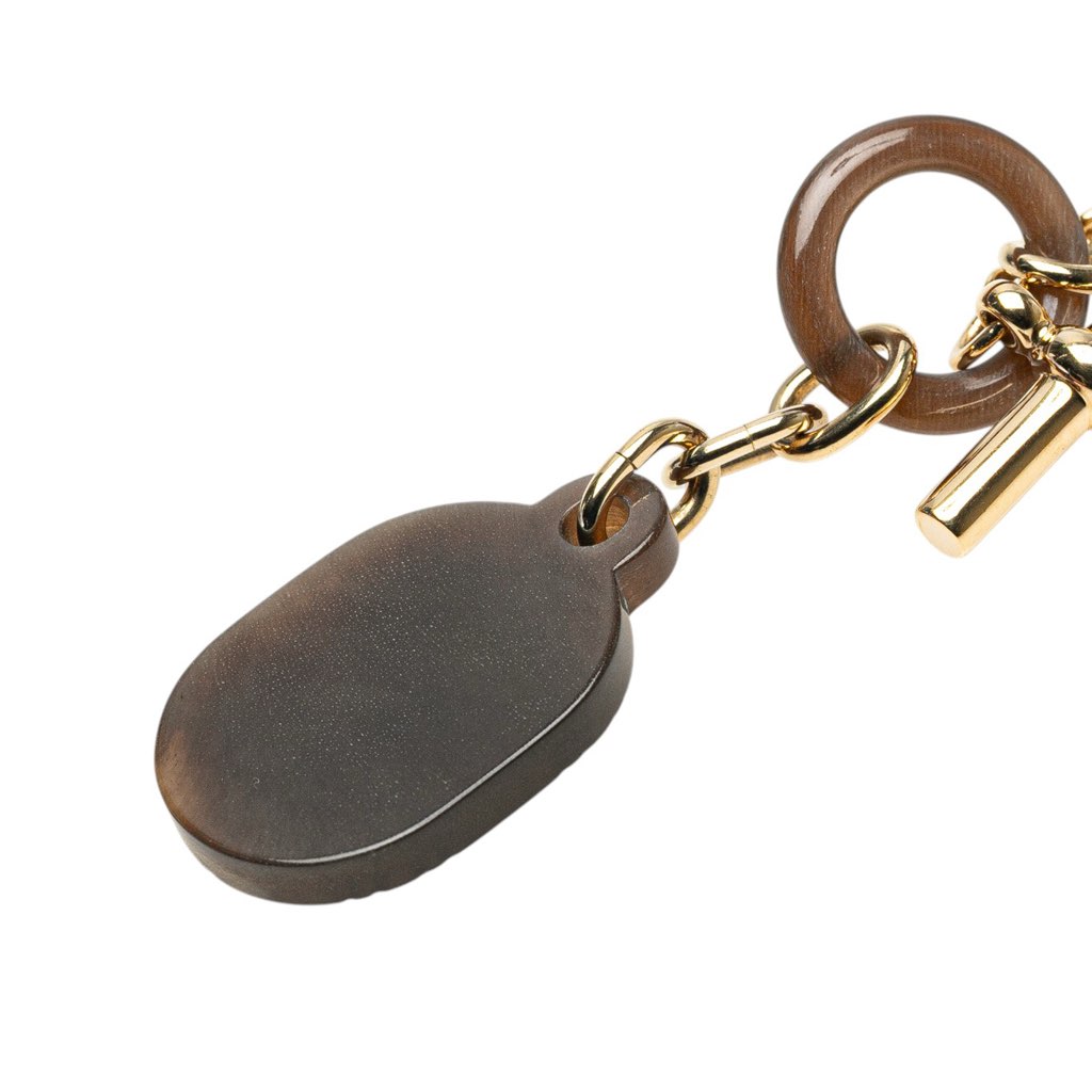 Hermès Lacquered Horn Chaine d'Ancre Pendant Necklace - 4