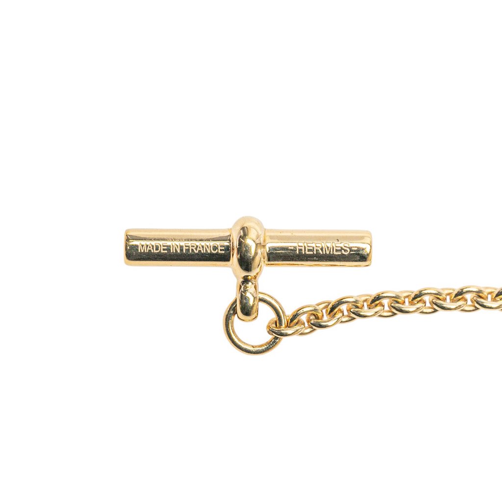 Hermès Lacquered Horn Chaine d'Ancre Pendant Necklace - 5