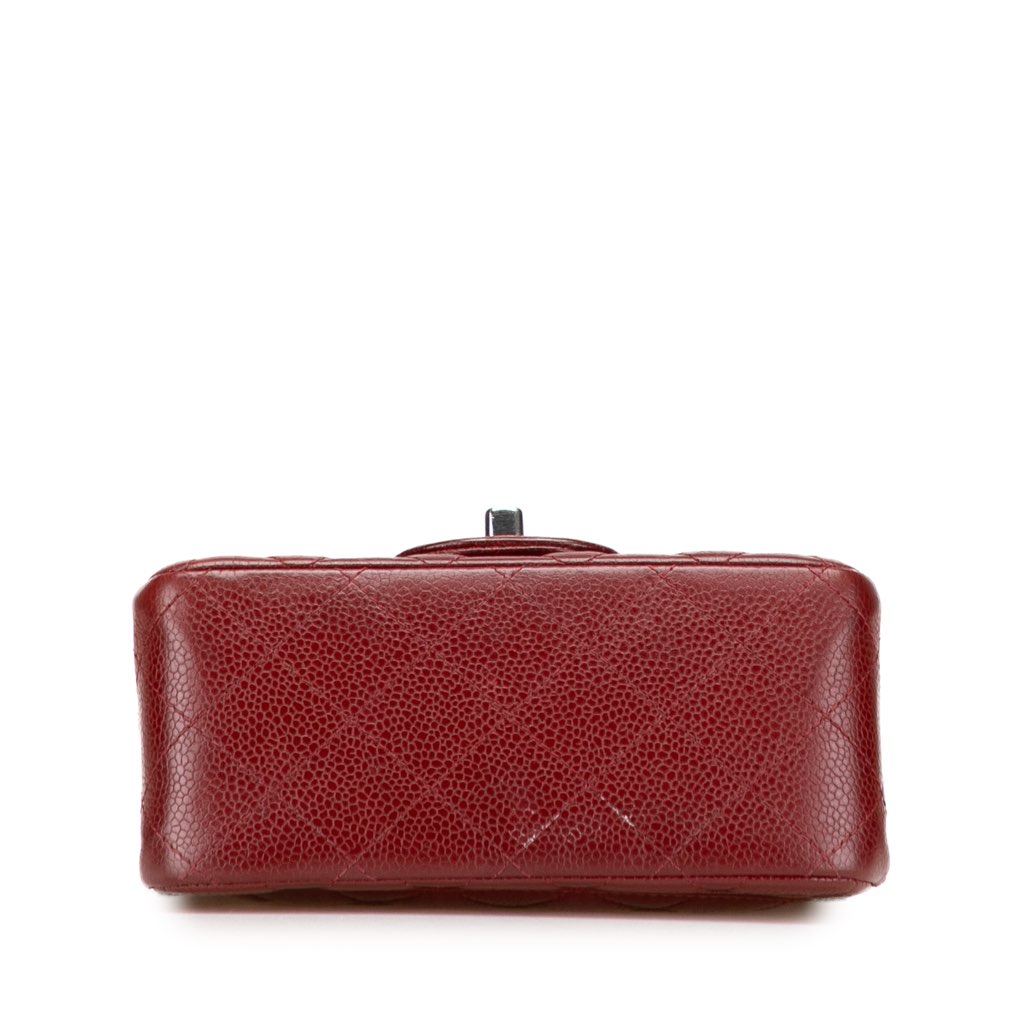Chanel Mini Square Classic Caviar Single Flap - Image 6