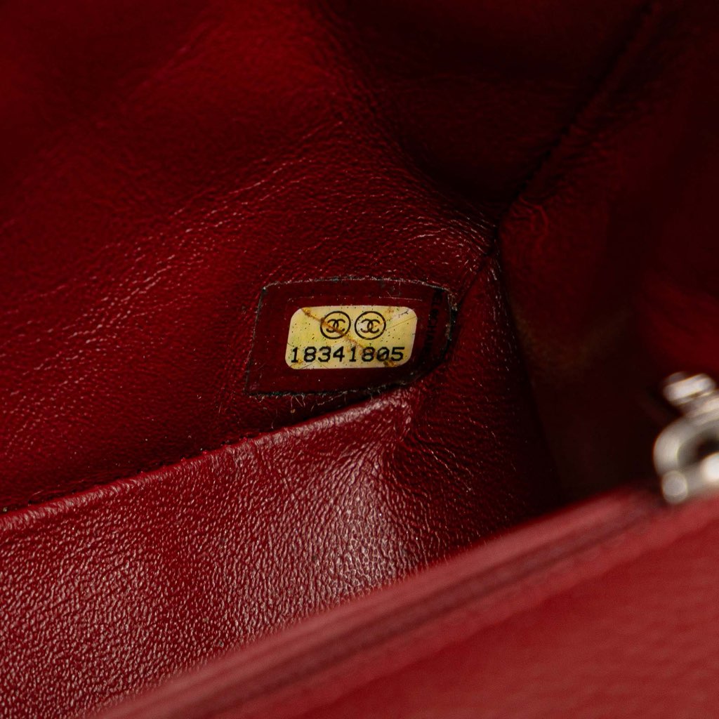 Chanel Mini Square Classic Caviar Single Flap - Detail 1