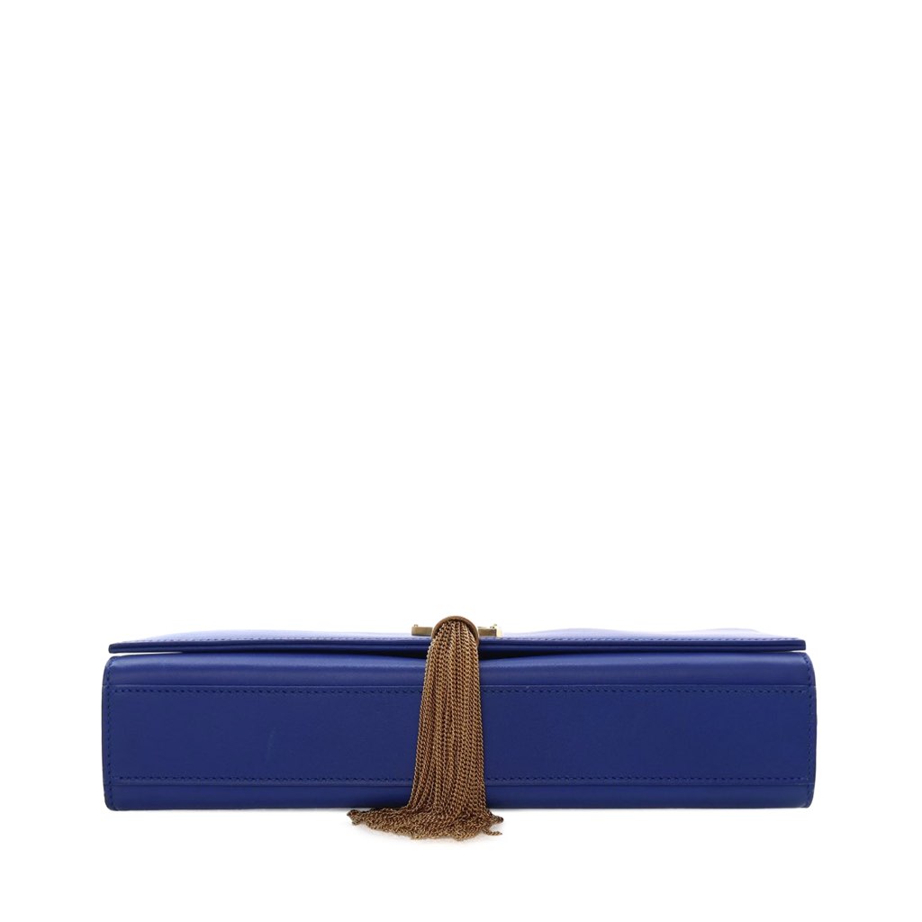 Saint Laurent Medium Smooth Calfskin Monogram Kate Tassel Crossbody - 3