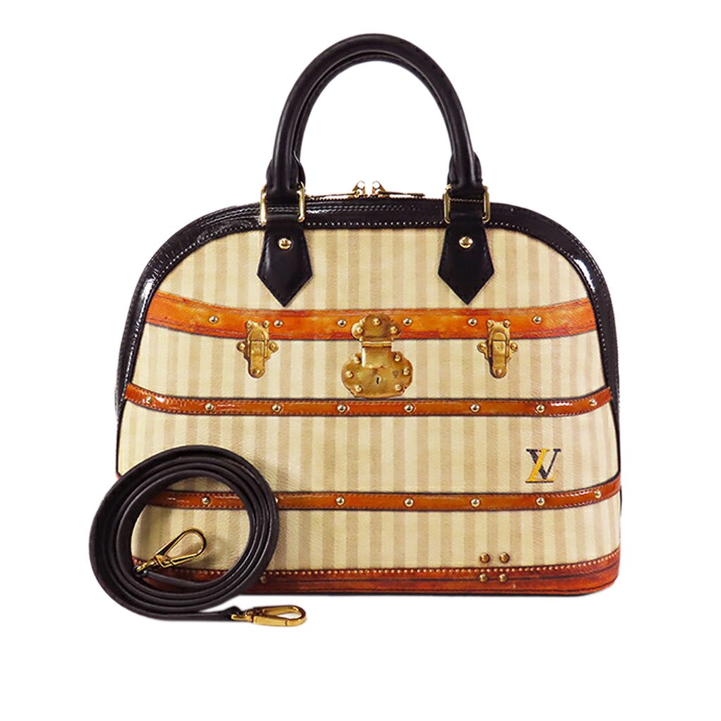 Louis Vuitton Transformed Canvas Time Trunk Alma PM