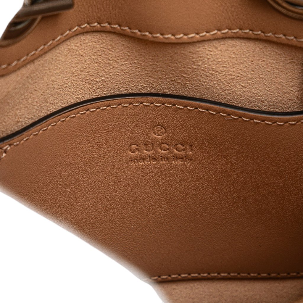 Gucci Mini GG Marmont Matelasse Leather Aria Satchel - Detail 2