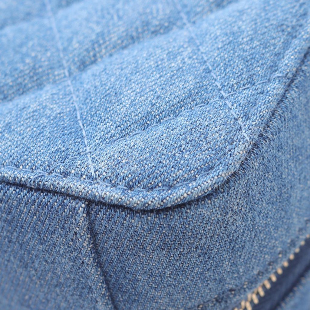 Chanel Quilted Denim Pearl Crush Camera Bag - Detail 2