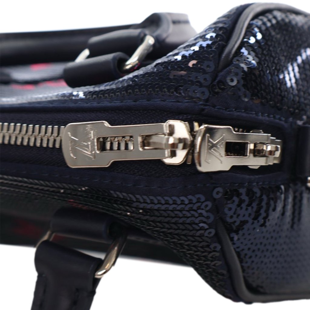 Louis Vuitton LV Night Monogram Giant Sequins Speedy Bandouliere 18 - Image 11