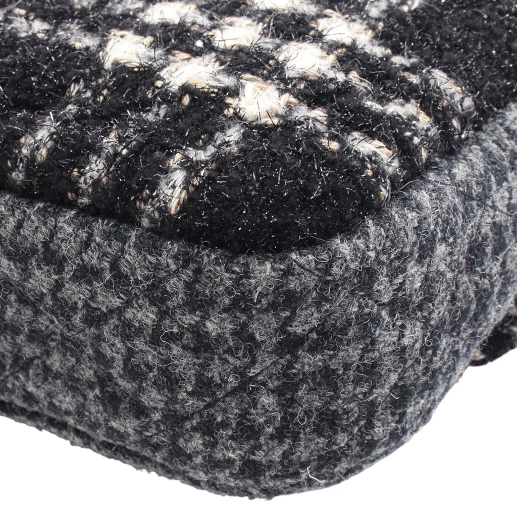 Chanel Small CC Wool Tweed Flap - 5