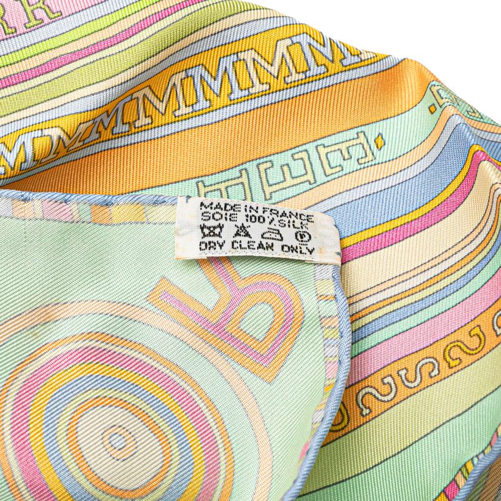 Hermès Tohu Bohu Silk Scarf - Image 6