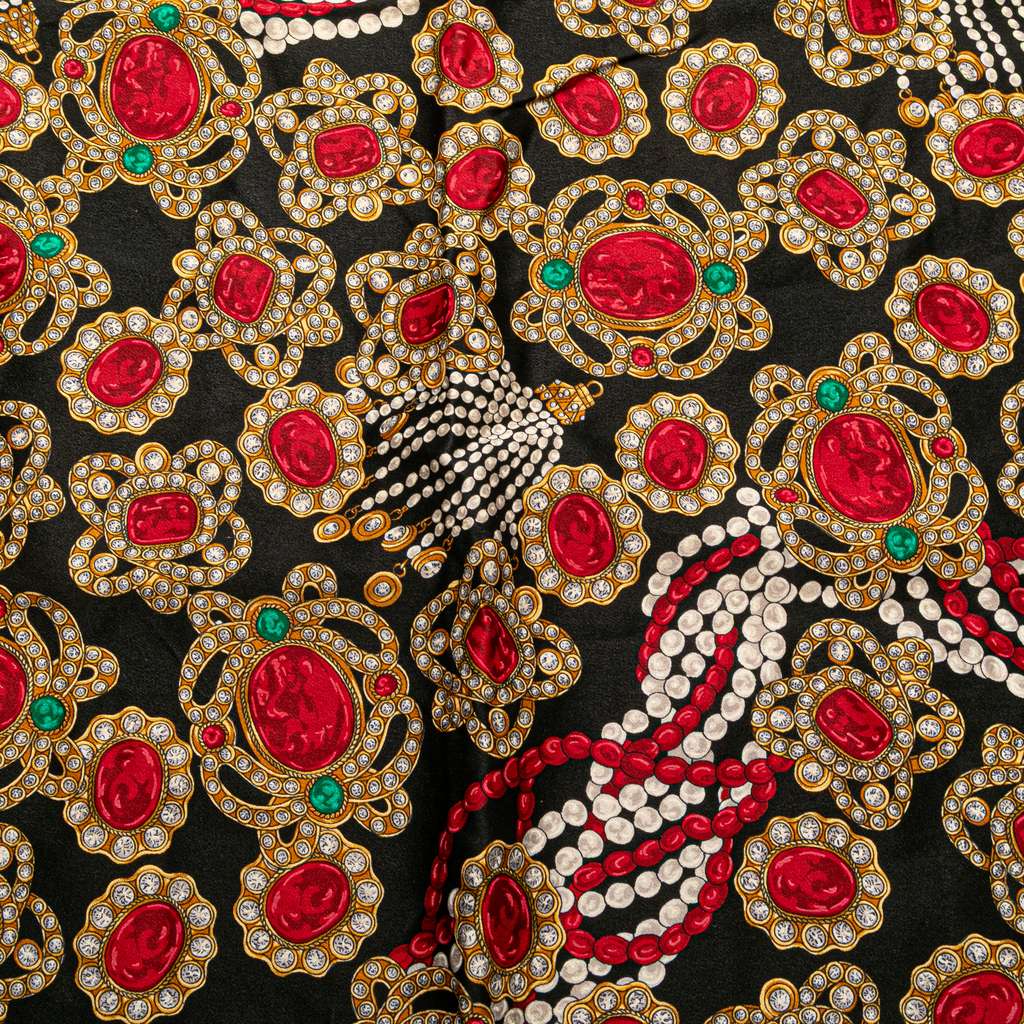 Chanel Bijoux Silk Scarf - Side view