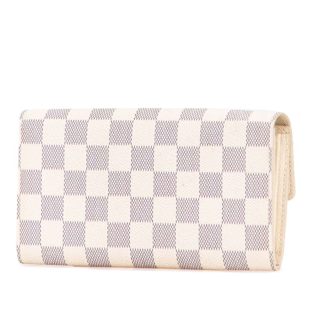 Louis Vuitton Damier Azur Sarah Long Wallet - 2