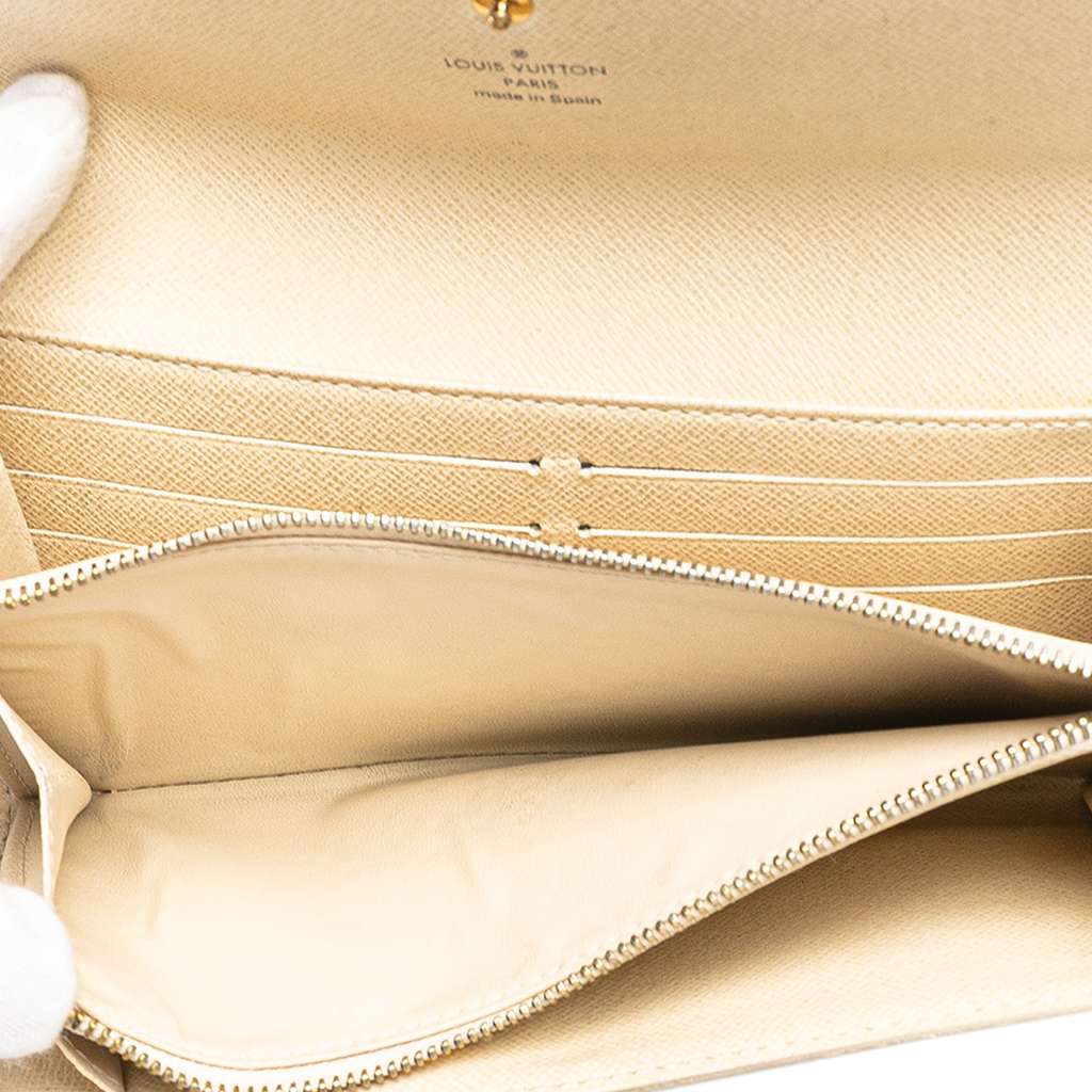 Louis Vuitton Damier Azur Sarah Long Wallet - 4