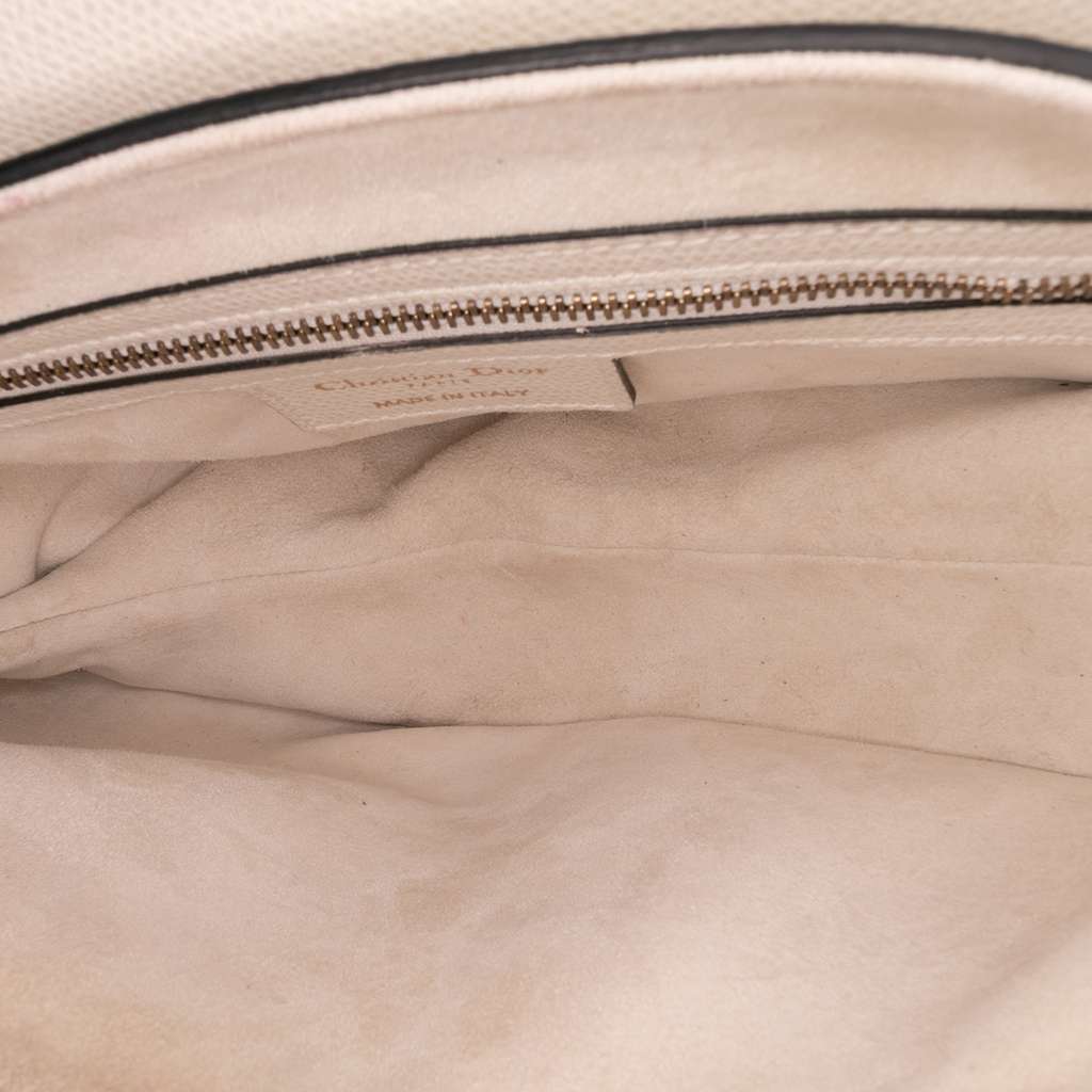Dior Grained Calfskin Saddle Bag - 4