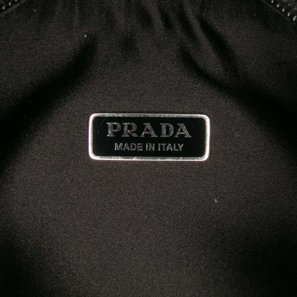 Prada Mini Satin Crystal Re Edition 2000 Shoulder Bag - 5