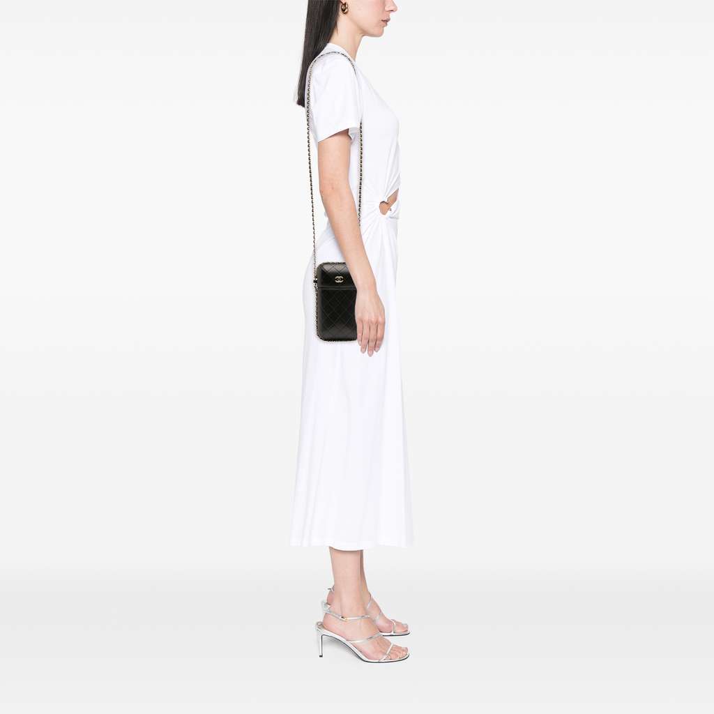 Chanel CC Quilted Lambskin Chain Around Phone Holder - Image 11