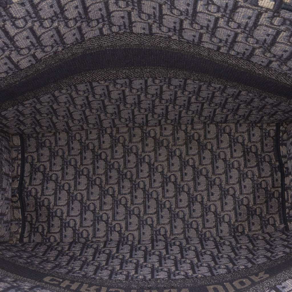 Dior Large Oblique Canvas Book Tote - 4