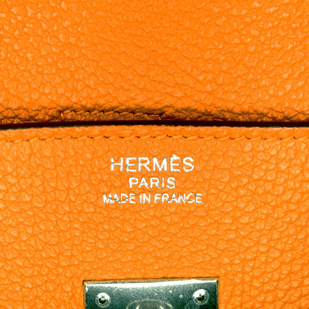 Hermès Togo Birkin Retourne 35 - Side view