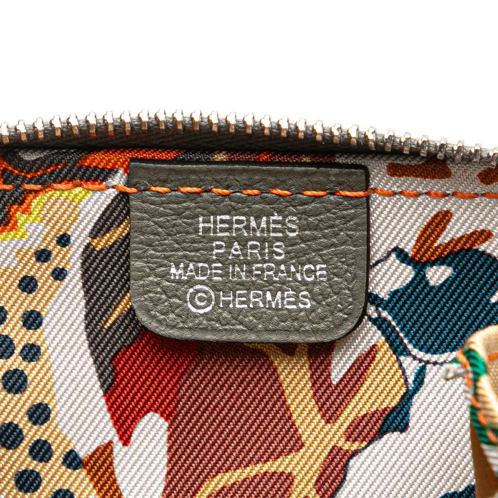 Hermès Mini Epsom Azap Silk In Coin Purse - Side view