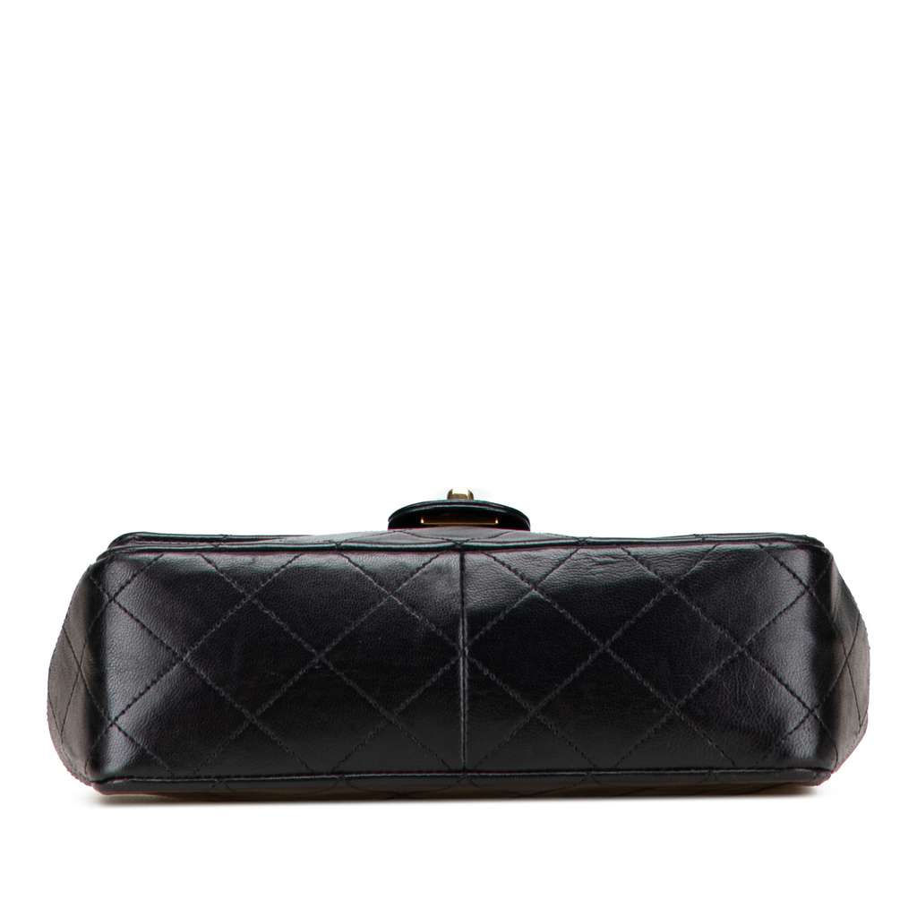Chanel Square Quilted Lambskin Single Flap - 3