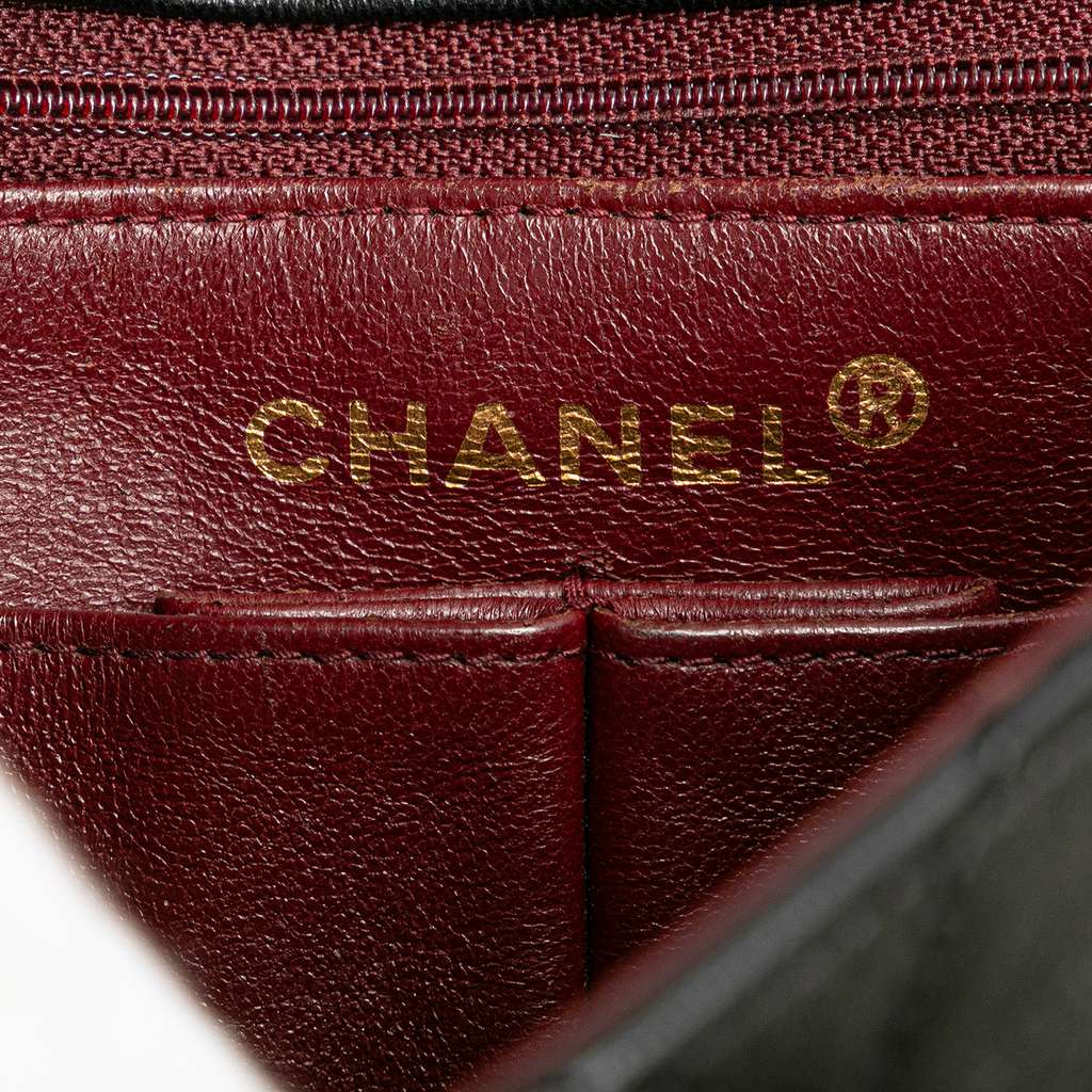 Chanel Square Quilted Lambskin Single Flap - 5